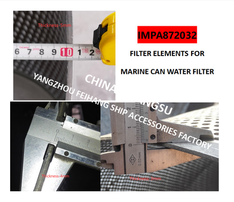 FILTER ELEMENTS FOR MARINE CAN WATER FILTER JIS F7121