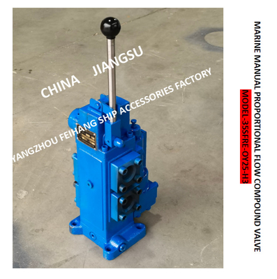 MANUAL PROPORTIONAL FLOW REVERSING SPEED REGULATING VALVE, MANUAL PROPORTIONAL FLOW REVERSING VALVE 35SFRE-OY25-H3