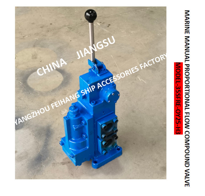 WINDLASS MANUAL PROPORTIONAL COMPOUND VALVE, MANUAL PROPORTIONAL FLOW COMPOUND VALVE 35SFRE-OY25-H3