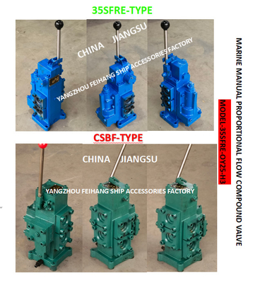 WINDLASS MANUAL PROPORTIONAL COMPOUND VALVE, MANUAL PROPORTIONAL FLOW COMPOUND VALVE 35SFRE-OY25-H3