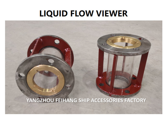 MARINE LIQUID FLOW OBSERVER J4040 CB / T422-1993: MODEL J - MIRROR TYPE MATERIAL - FLANGE CAST IRON