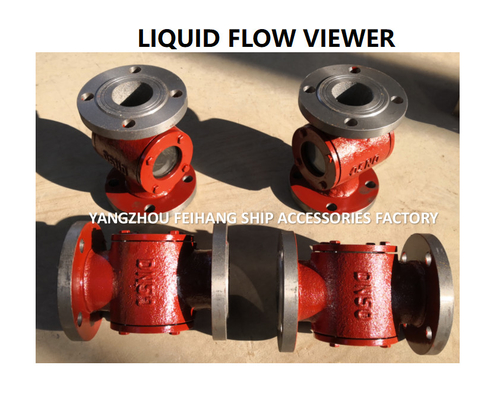 MARINE LIQUID FLOW OBSERVER J4040 CB / T422-1993: MODEL J - MIRROR TYPE MATERIAL - FLANGE CAST IRON