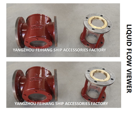 MARINE LIQUID FLOW OBSERVER J4040 CB / T422-1993: MODEL J - MIRROR TYPE MATERIAL - FLANGE CAST IRON