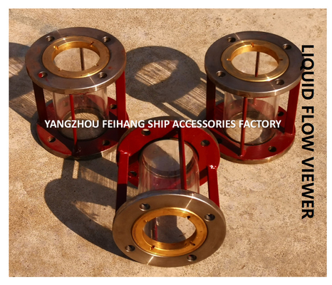 MARINE LIQUID FLOW OBSERVER J4040 CB / T422-1993: MODEL J - MIRROR TYPE MATERIAL - FLANGE CAST IRON