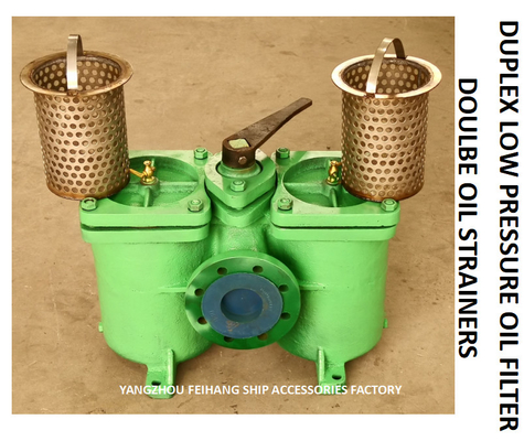 DOUBLE OIL FILTER AT THE OUTLET OF LUBRICATING OIL SEPARATOR, DOUBLE COARSE OIL FILTER MODEL: A40-0.75/0.26 CB / T425-94