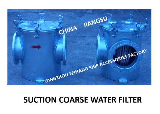 BRS250 CB / T497-2012 MARINE COARSE WATER FILTER AND RIGHT ANGLE COARSE WATER FILTER OF CENTRAL FRESH WATER COOLING SYST