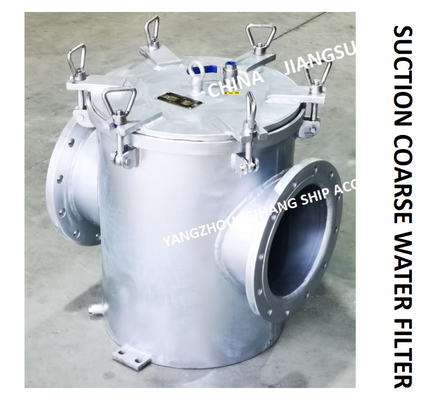 MAIN ENGINE SEAWATER PUMP INLET COARSE WATER FILTER, RIGHT ANGLE SUCTION COARSE WATER FILTER BLS250 CB / T497-2012