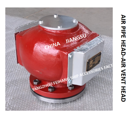 ES125QT CB / T3594-1994 MARINE AIR PIPE HEAD, FLOAT TYPE OIL-WATER TANK AIR PIPE HEAD BODY CAST IRON, INTERNAL STAINLESS