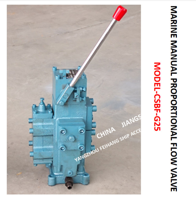 WINDLASS CONTROL VALVE - CSBF MANUAL PROPORTIONAL FLOW DIRECTIONAL COMPOSITE VALVE OF WINDLASS  MATERIAL - CAST IRON