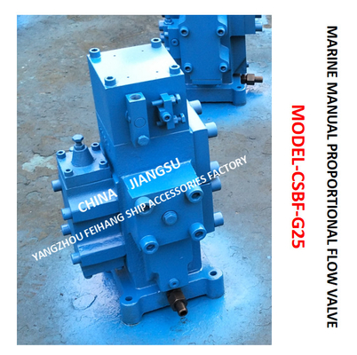 WINDLASS CONTROL VALVE - CSBF MANUAL PROPORTIONAL FLOW DIRECTIONAL COMPOSITE VALVE OF WINDLASS  MATERIAL - CAST IRON