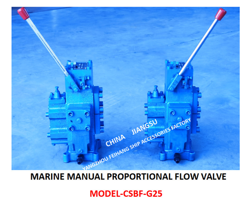 WINDLASS CONTROL VALVE - CSBF MANUAL PROPORTIONAL FLOW DIRECTIONAL COMPOSITE VALVE OF WINDLASS  MATERIAL - CAST IRON