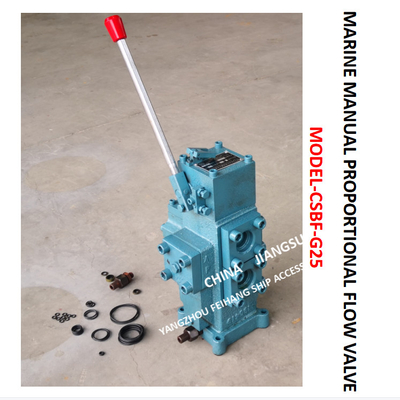 MARINE MANUAL PROPORTIONAL VALVE, MANUAL PROPORTIONAL FLOW DIRECTIONAL COMPOSITE VALVE CSBF-G25-O