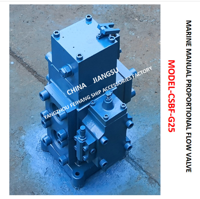 MARINE MANUAL PROPORTIONAL VALVE, MANUAL PROPORTIONAL FLOW DIRECTIONAL COMPOSITE VALVE CSBF-G25-O