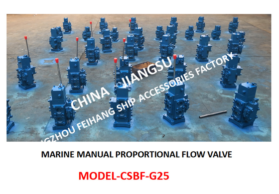 MANUAL PROPORTIONAL COMPOSITE VALVE CSBF-M-G25 FOR WINDLASS AND MANUAL PROPORTIONAL FLOW COMPOSITE VALVE CSBF-H-G25 FOR