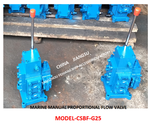 MANUAL PROPORTIONAL COMPOSITE VALVE CSBF-M-G25 FOR WINDLASS AND MANUAL PROPORTIONAL FLOW COMPOSITE VALVE CSBF-H-G25 FOR