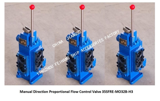 35SFRE-MY32B-H3 MANUAL PROPORTIONAL FLOW REVERSING SPEED REGULATING COMPOSITE VALVE BODY CAST IRON