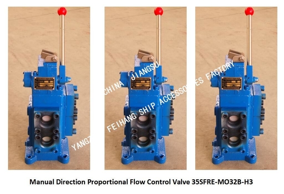 MANUAL PROPORTIONAL FLOW DIRECTIONAL COMPOSITE VALVE FOR WINDLASS MODEL-35SFRE-MO40-H3