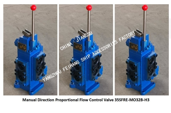 MANUAL PROPORTIONAL FLOW DIRECTIONAL COMPOSITE VALVE FOR WINDLASS MODEL-35SFRE-MO40-H3