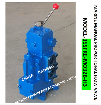 MANUAL PROPORTIONAL FLOW DIRECTIONAL COMPOSITE VALVE FOR WINDLASS MODEL-35SFRE-MO40-H3