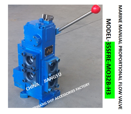 Marine Manual Proportional Flow Directional Compound Valve Model 35SFRE-MO32-H3