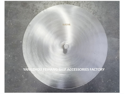 BREATHABLE CAP FLOATER 533HFB-100A BREATHABLE CAP FLOATING PLATE FKM-100A MATERIAL: STAINLESS STEEL