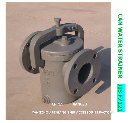 5K-65A CAN WATER FILTERS-IMPA 872004 MARINE CAN WATER STRAINER S-TYPE JIS F7121 BODY-CAST IRON FILTER-STAINLESS STEEL