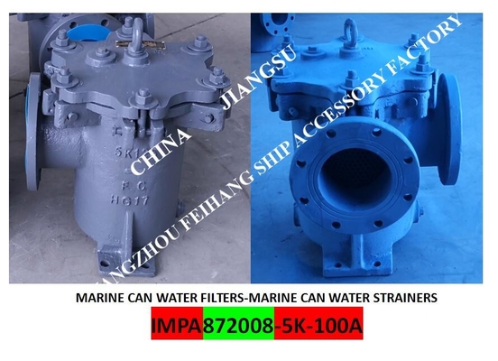 IMPA872008 JIS 5K-300A CAN WATER STRAINER JIS 5K-300A CAN WATER STRAINERS MARINE CAN WATER FILTERS