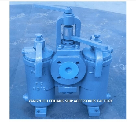 DUPLEX WATER STRAINER JIS F7208  (H TYPE) SHIPBUILDING – DUPLEX OIL STRAINERS  JIS F7208 (H TYPE)