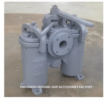 10K-40A  DUPLEX OIL STRAINER H-TYPE JIS F7208-MARINE DUPLEX OIL STRAINER JIS F7208-DUPLEX WATER STRAINER