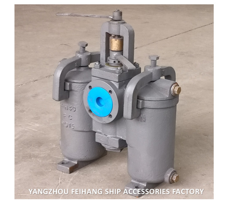 10K-40A  DUPLEX OIL STRAINER H-TYPE JIS F7208-MARINE DUPLEX OIL STRAINER JIS F7208-DUPLEX WATER STRAINER