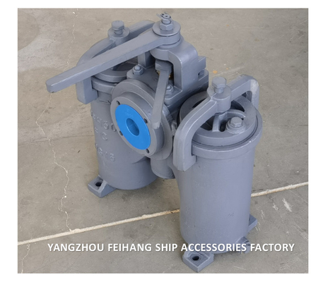 10K-40A  DUPLEX OIL STRAINER H-TYPE JIS F7208-MARINE DUPLEX OIL STRAINER JIS F7208-DUPLEX WATER STRAINER