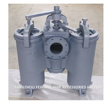 DUPLEX OIL STRAINER5K80A H-TYPE JIS F7208-MARINE DUPLEX OIL STRAINER JIS F7208-DUPLEX WATER STRAINER