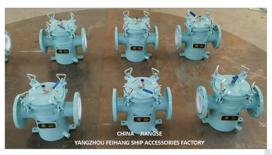 Marine Seawater Suction Filter Model As80 Cb/T497-2012  Straight Through Type Body Carbon Steel