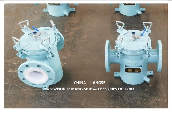 Marine Seawater Suction Filter Model As80 Cb/T497-2012  Straight Through Type Body Carbon Steel