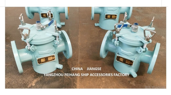 Marine Seawater Suction Filter Model As80 Cb/T497-2012  Straight Through Type Body Carbon Steel