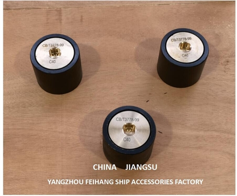 Feihang A50 Cb/T3778 Sounding Tube Cap Stainless Steel Sounding Pipe Cap  With O-Ring , Material Copper