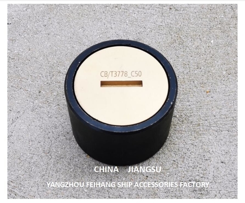 Feihang A50 Cb/T3778 Sounding Tube Cap Stainless Steel Sounding Pipe Cap  With O-Ring , Material Copper