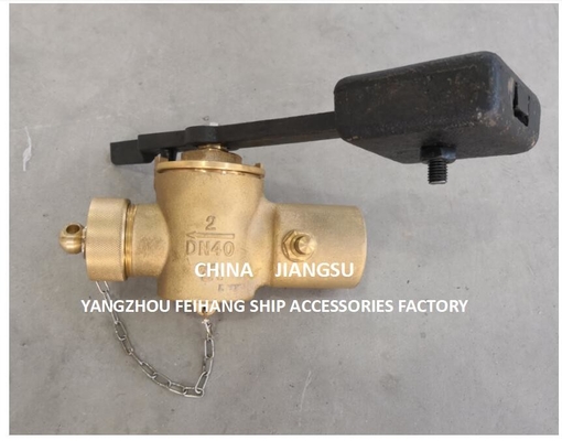 Cb/T3778-99 Self-Closing Gate Valve Heads For Sounding Pipe Material-Bronze With Counterweight