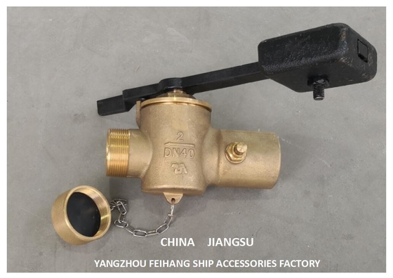 Self-Closing Globe Valve Bronze With Counter_weight  Dn40 Cb/T3778-99 Material-Bronze With Counterweight