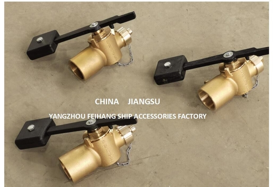 Weight-Type Sounding Self-Closing Valve For Fuel Tank Fh-Dn50 Cb/T3778-99 Material-Bronze