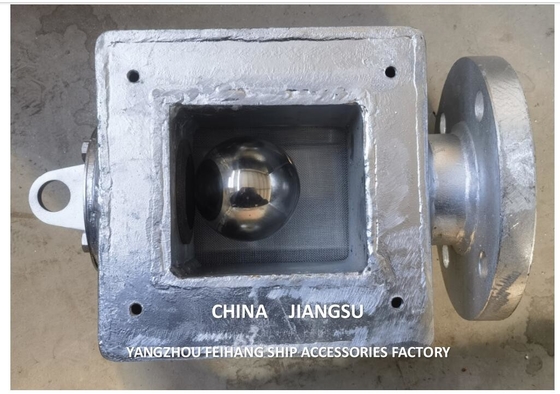 Box Type Ball Float Air Vent Head For Fore Peak Tank Body Carbon Steel Hot-Dip Galvanizing  With Sus316l Float