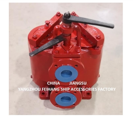 Duplex Oil Straines(U-Type) 5K-65A FOR FUEL OIL PUMP SUCTION & Duplex Basket Oil Strainers (U-Type) MODEL 5K-65A