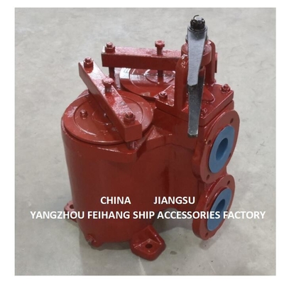 Duplex Oil Straines(U-Type) 5K-65A FOR FUEL OIL PUMP SUCTION & Duplex Basket Oil Strainers (U-Type) MODEL 5K-65A