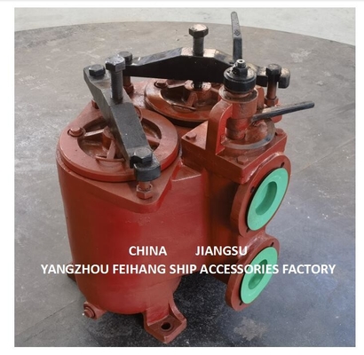 Duplex Oil Straines(U-Type) 5K-80A FOR FUEL OIL PUMP SUCTION & Duplex Basket Oil Strainers (U-Type) MODEL 5K-80A