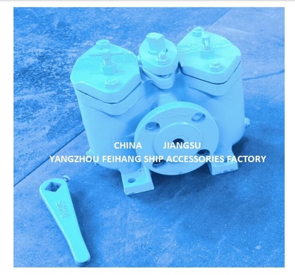 1"-DN25 Double Oil Strainers & Duplex Oil Strainer & Double Oil Filter & Duplex Oil Filters