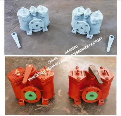 JIS 10K-25 Double Oil Strainers & Duplex Oil Strainer & Double Oil Filter & Duplex Oil Filters-FEIHANG FILTERS