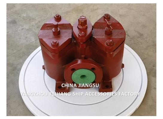 CAST IRON FLANGE DUPLEX FUEL FILTER & DUPLEX FUEL STRAINERS (INCLUDING FILTER ELEMENTS) MODEL:AS25 CB/T425