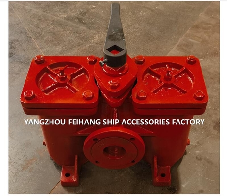 Duplex Filters / Inline Filters, Switchable Model AS25 CB/T425 Cast Iron Body, Stainless Steel Filter Element