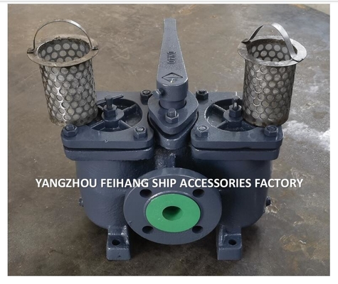 Marine Duplex Oil Filter Model AS65-0.16/0.09 Cb/T425-94 Marine Duplex Oil Filters