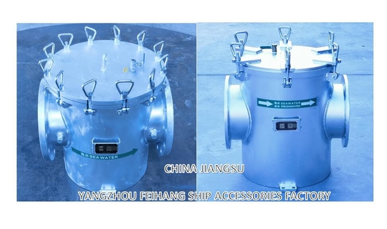 Main Engine Sea Water Strainer Model: AS250 CB/T497-1994 Main Engine Coarse Water Strainer